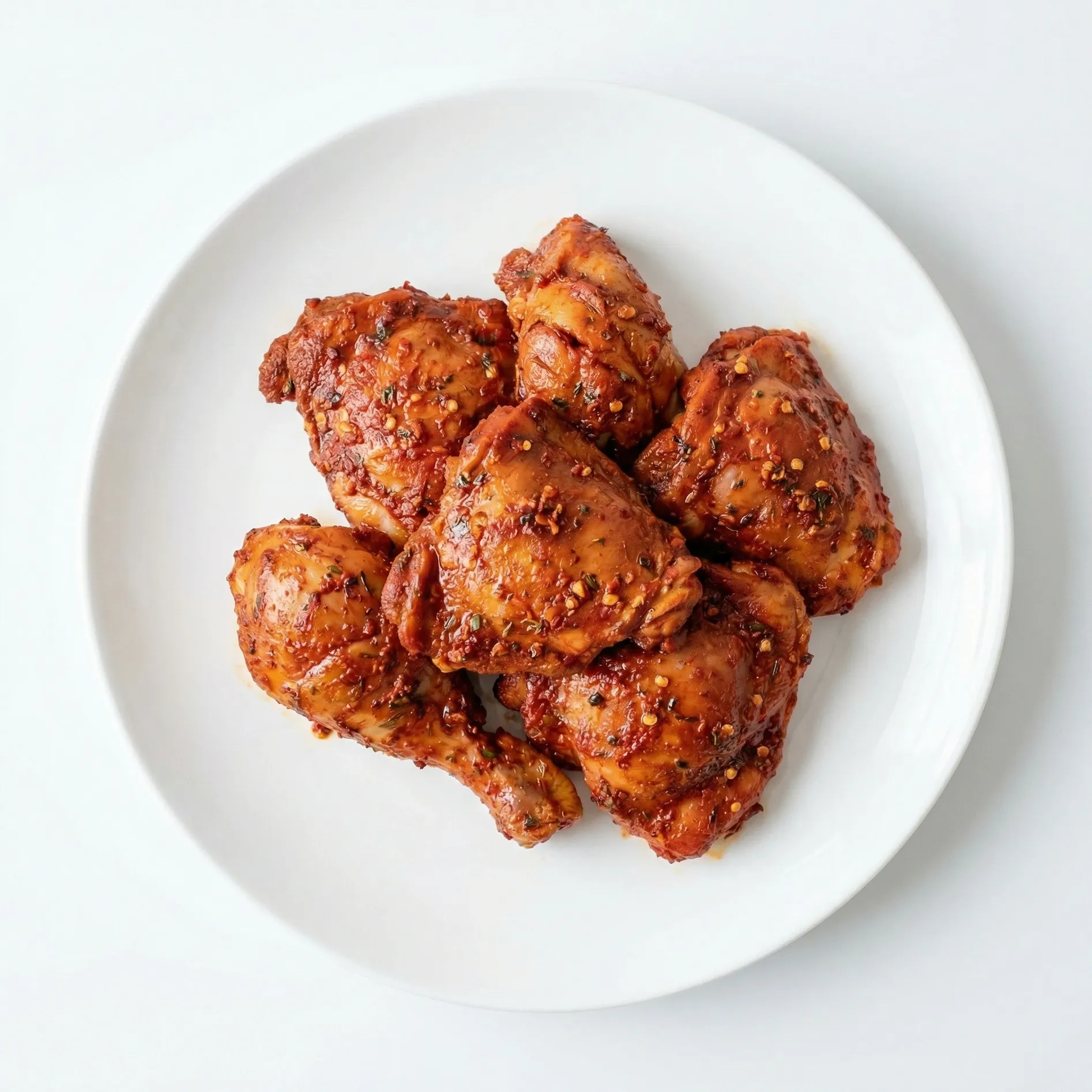 Punjabi-style veggie pizza and marinated wings at Delicious Pizza N Wings Winnipeg